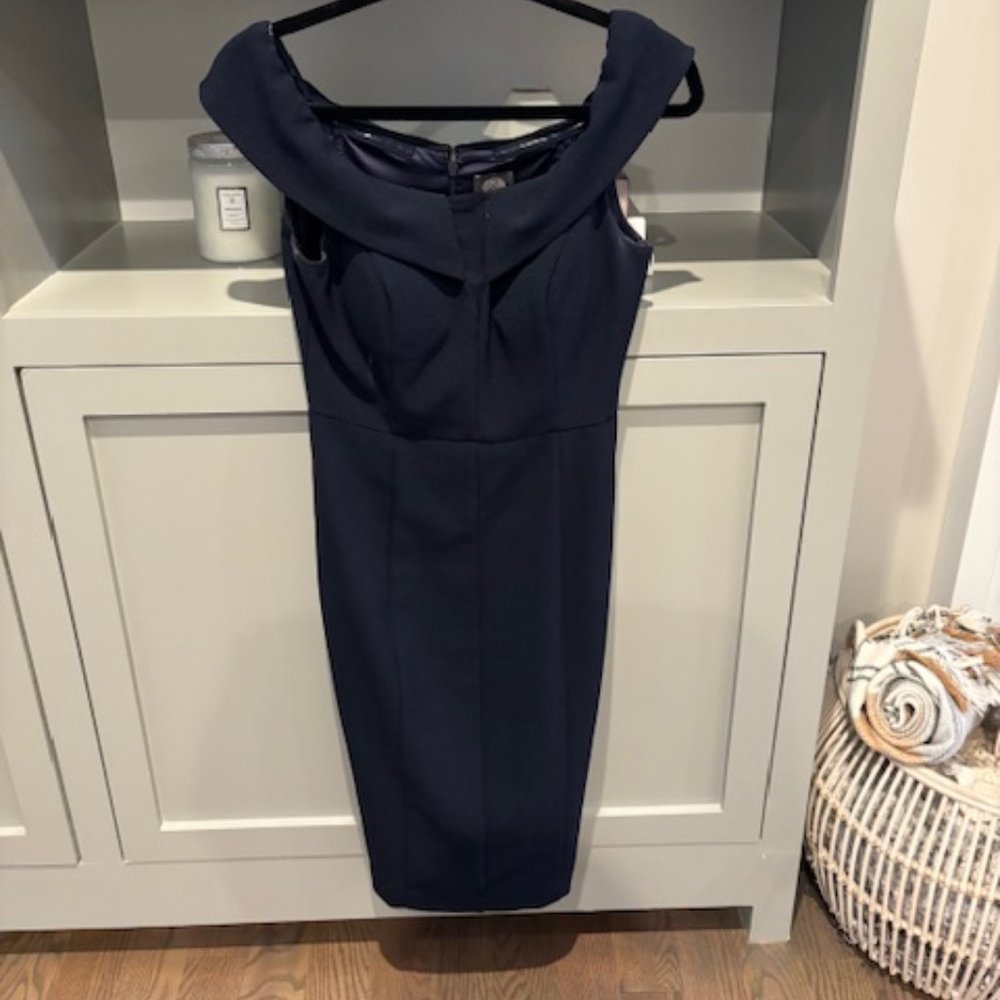 Vince Camuto Navy Dress